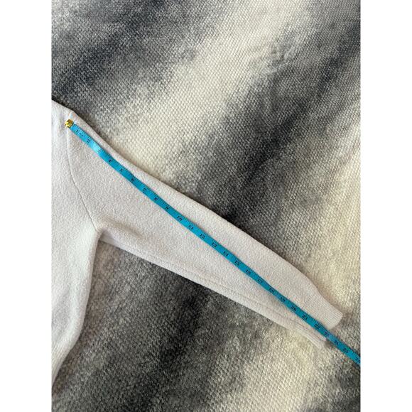 Zara Cropped Mock Neck Pullover Off White Soft Cozy Ribbed Sweater Size Medium - Picture 11 of 11